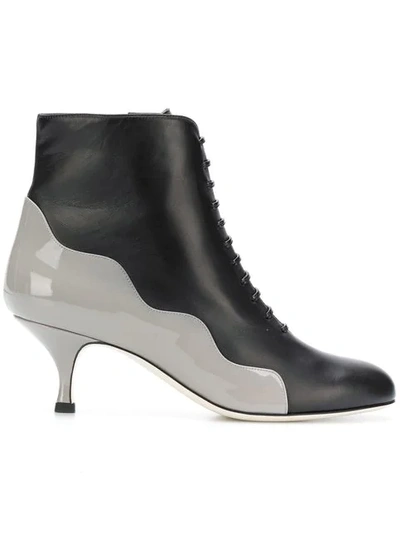 Shop Francesca Bellavita Lace-up Boots - Black