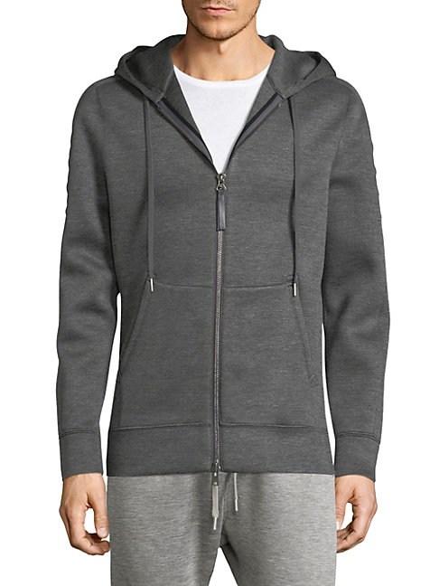 helmut lang neoprene hoodie