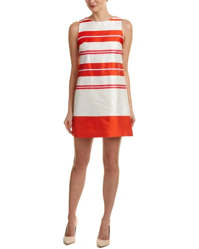 Shop Alice And Olivia Clyde Linen In Red