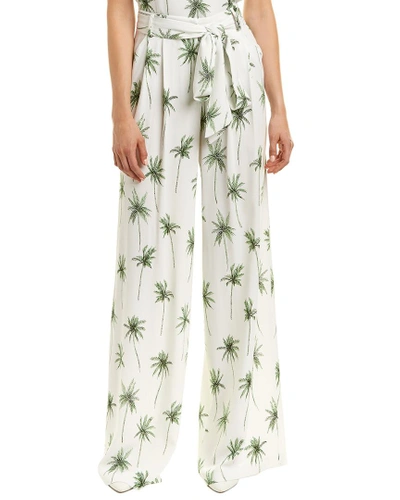 Shop Milly Natalie Pant In Green