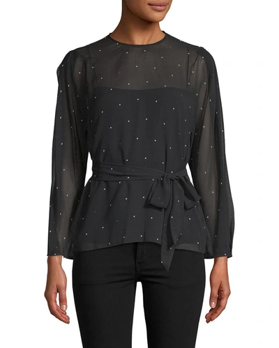 Shop Camilla And Marc Scarlett Dotted Blouse In Nocolor