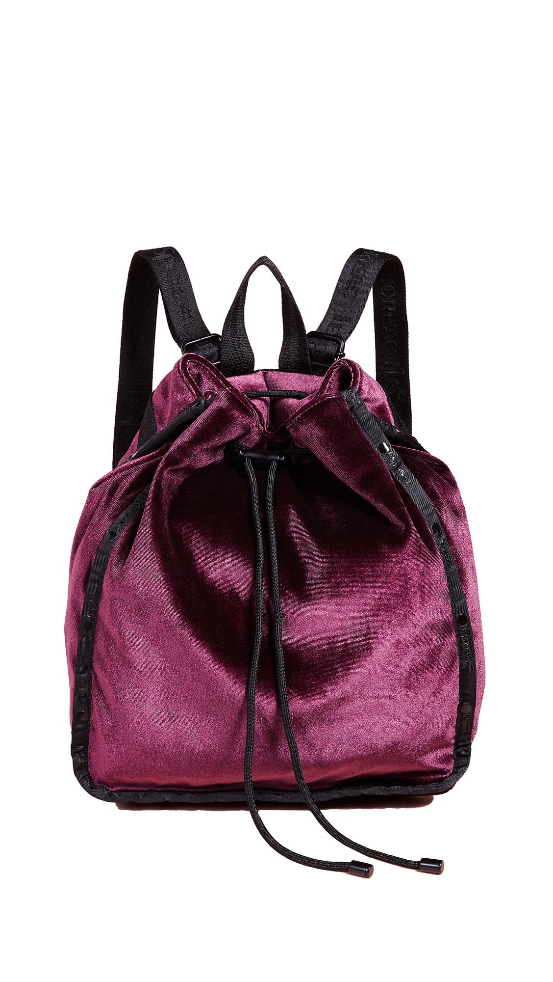 lesportsac nadine drawstring backpack