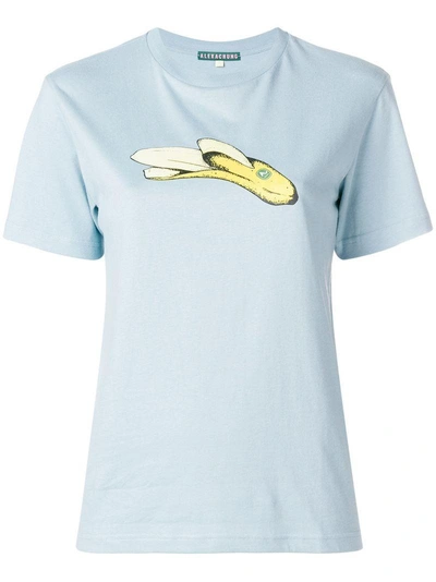 Shop Alexa Chung Banana Print T-shirt - Blue