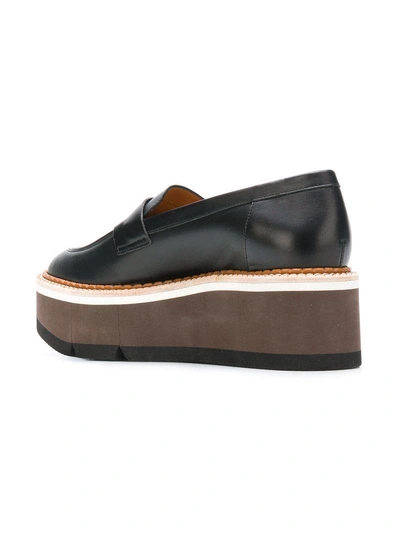 Shop Clergerie Platform Penny Loafers