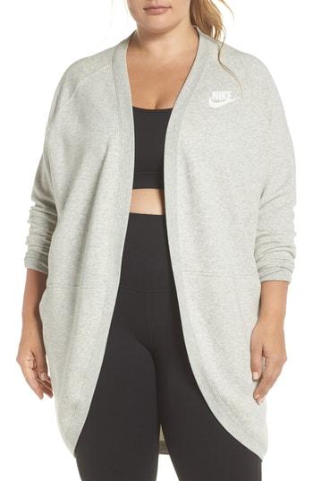 nike cardigan plus size