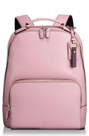 tumi backpack pink