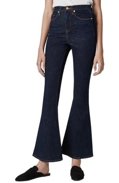 Shop Blanknyc Waverly High Waist Flare Jeans In Honeymoon Phase Dark Wash