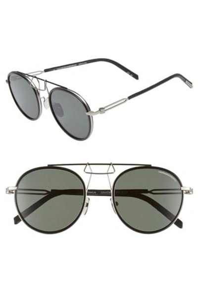 Shop Calvin Klein 51mm Round Sunglasses - Black