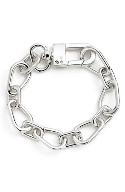 Shop Vince Camuto Chain Link Bracelet In Silver
