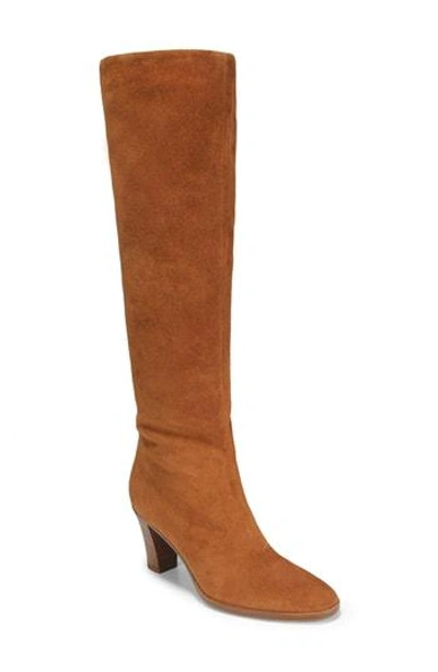 Shop Vince Casper Knee High Pull-on Boot In Cedar