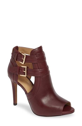 michael kors blaze bootie oxblood