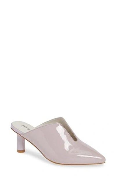 Shop Jeffrey Campbell Saltaire Pointy Toe Mule In Lilac Patent