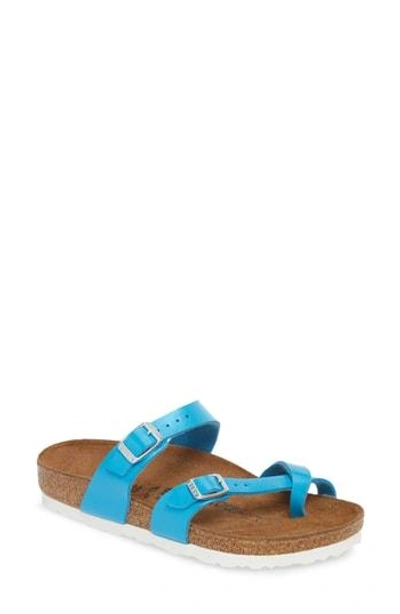 Shop Birkenstock 'mayari' Birko-flor(tm) Sandal In Graceful Ocean Leather