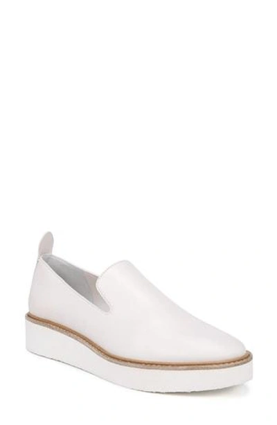 Shop Vince Sanders Slip-on Sneaker In Off White