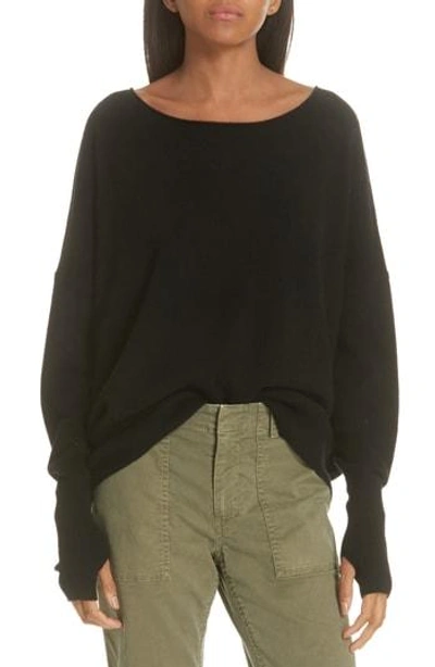 Shop Nili Lotan Odeya Cashmere Sweater In Black