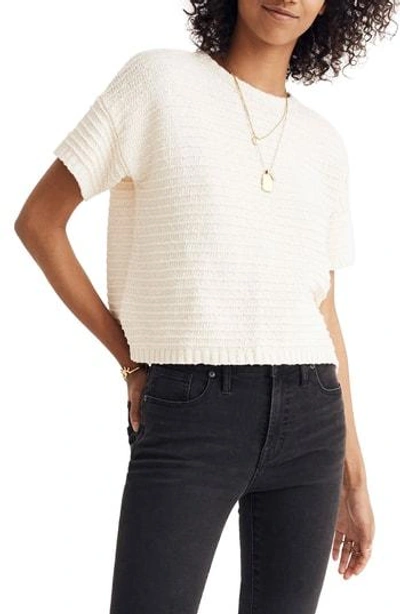 Madewell lace back sweater tee sale