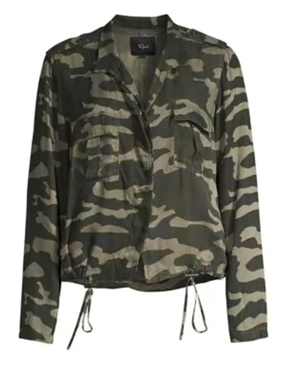 Shop Rails Rowan Camo Jacket In Forest Camo