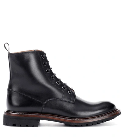 Shop Church's Antic Leather Ankle Boots In Black