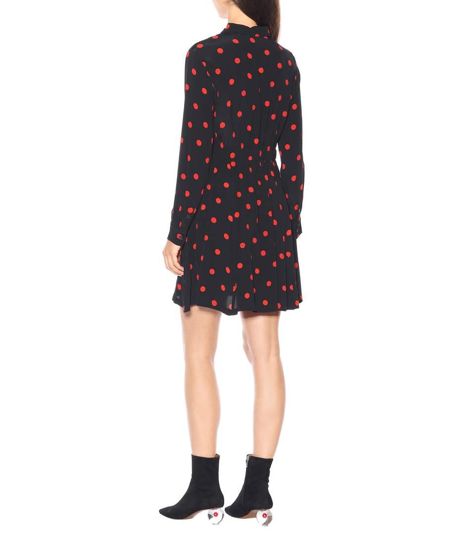 barra crepe twist dress