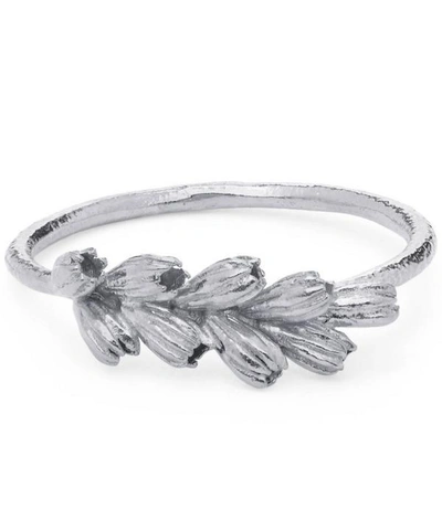 Shop Alex Monroe Silver Clustered Seed Pod Ring