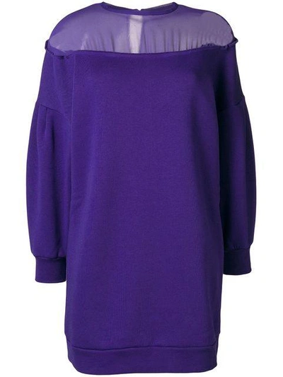 Shop 8pm Sweater Dress - Purple