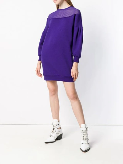 Shop 8pm Sweater Dress - Purple