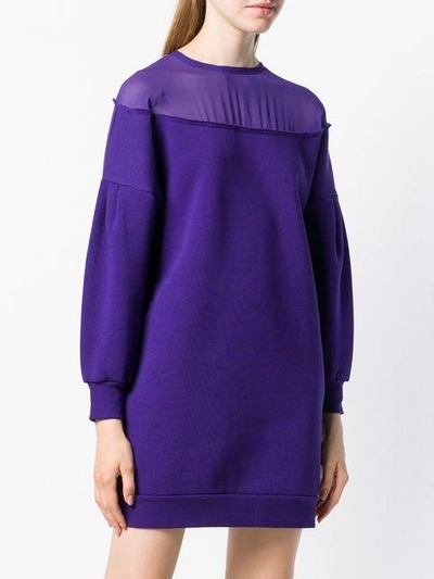 Shop 8pm Sweater Dress - Purple