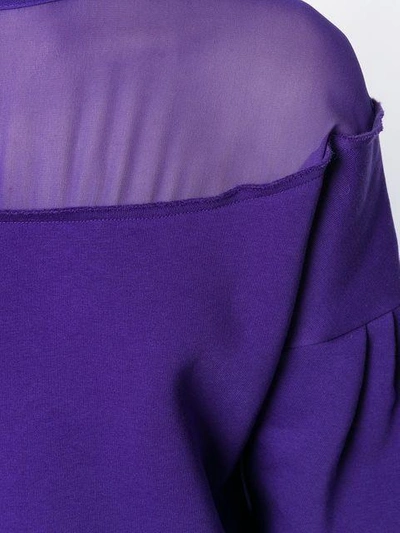 Shop 8pm Sweater Dress - Purple