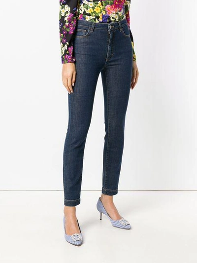 Shop Dolce & Gabbana Skinny Jeans - Blue