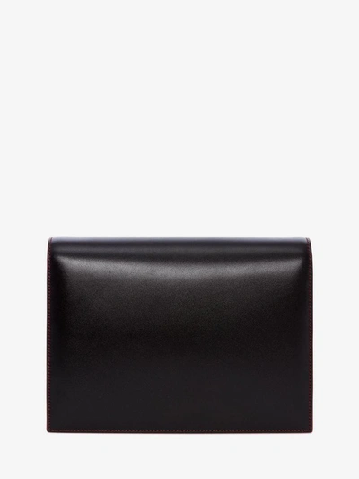 Shop Alexander Mcqueen Pin Bag In Black
