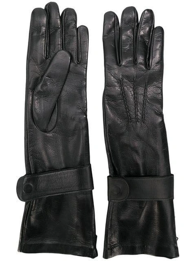 Shop Maison Margiela Guanti Gloves In Black