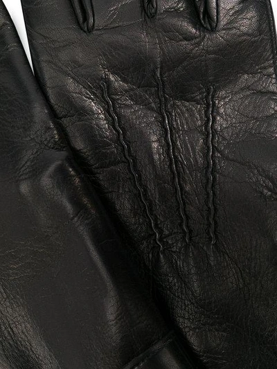 Shop Maison Margiela Guanti Gloves In Black