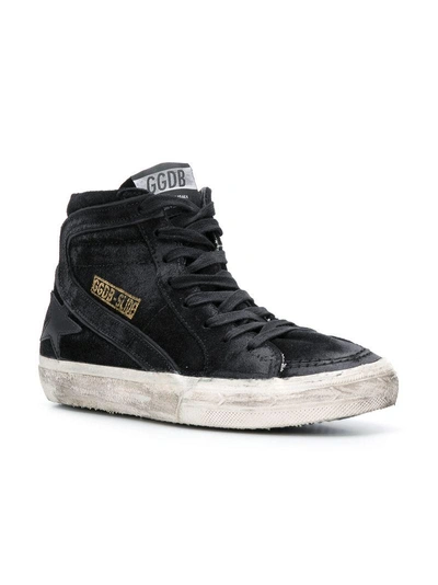 Shop Golden Goose Deluxe Brand Slide Sneakers - Black