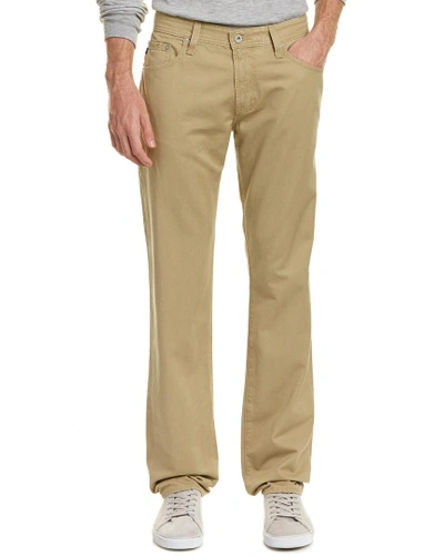 Shop Ag The Graduate Colonial Beige Tailored Leg In Nocolor