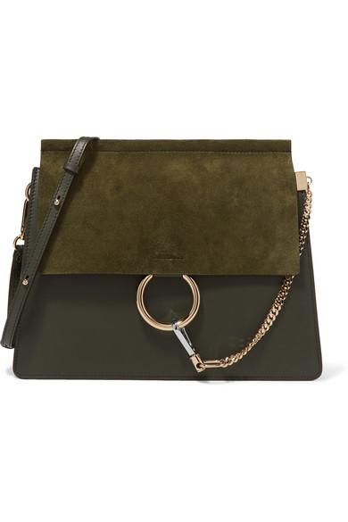 chloe faye bag green