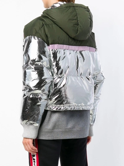 Shop Iceberg Metallic Puffer Jacket