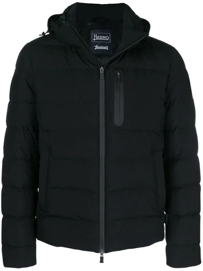 Shop Herno Puffer Jacket In Blue