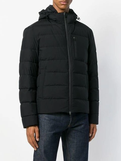 Shop Herno Puffer Jacket In Blue