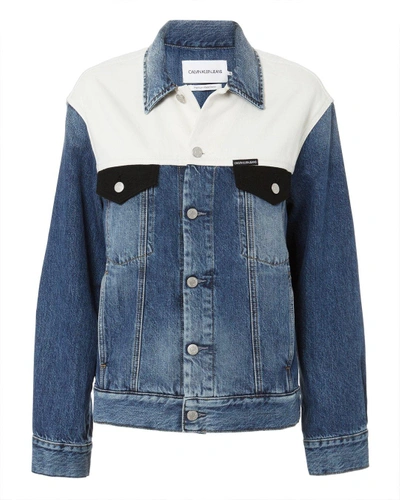 Shop Calvin Klein Jeans Est.1978 Classic Trucker Denim Jacket