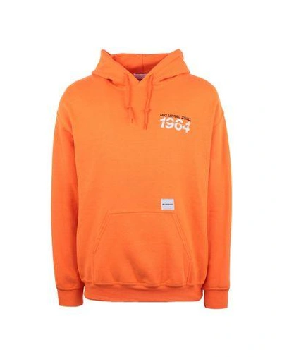 Shop Mki Miyuki Zoku Hooded Sweatshirt In Orange