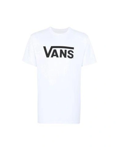 Vans Classic Logo T-shirt In White In White