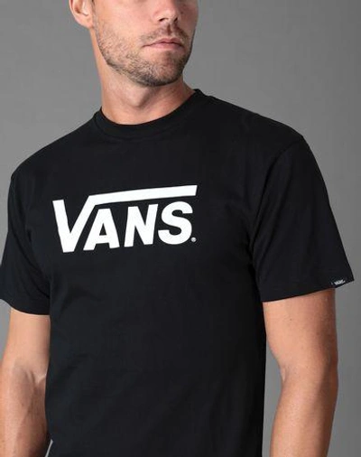 Shop Vans T-shirts In Black