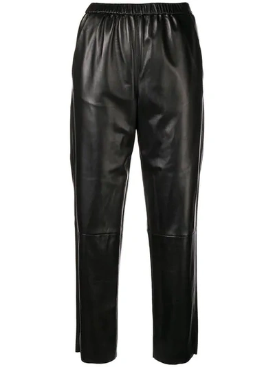 Shop Drome Cropped Trousers - Black