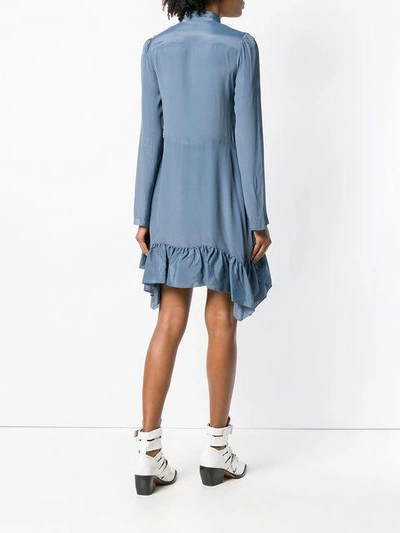 Shop See By Chloé Ruffled Layer Dress - Blue