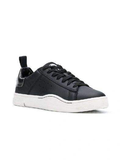 Shop Diesel Lace-up Sneakers - Black