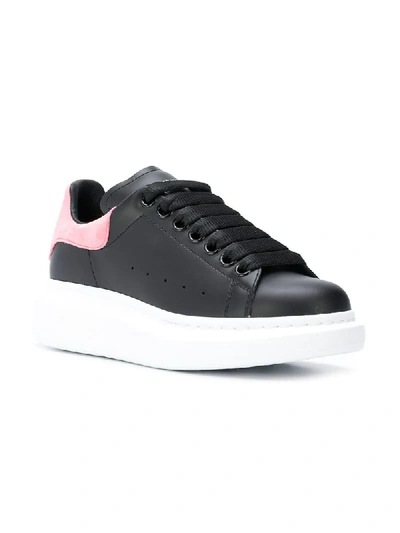 Shop Alexander Mcqueen Oversized Sole Sneakers - Black