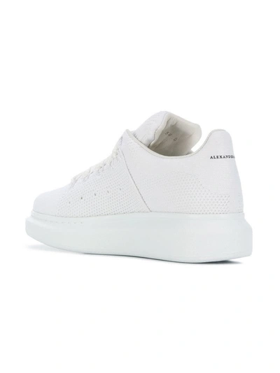 Shop Alexander Mcqueen Oversized Sole Sneakers - White