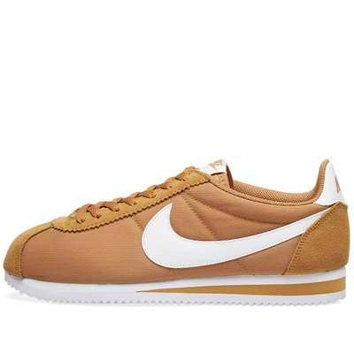 Shop Nike Classic Cortez Nylon In Brown