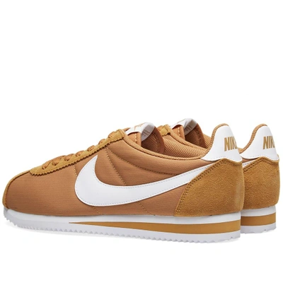 Shop Nike Classic Cortez Nylon In Brown