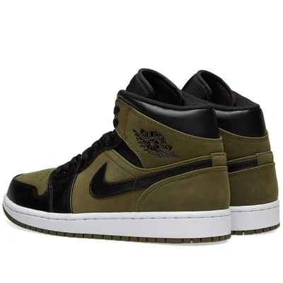 Shop Nike Air Jordan 1 Mid In Green